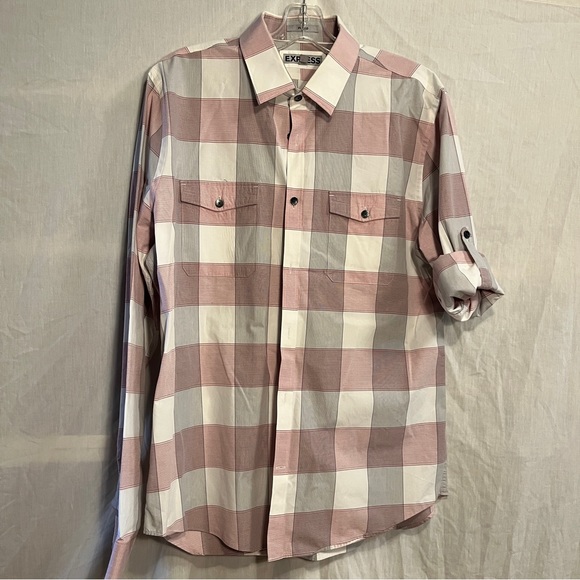 3 men shirts /$30- Express shirt size L - Picture 2 of 6
